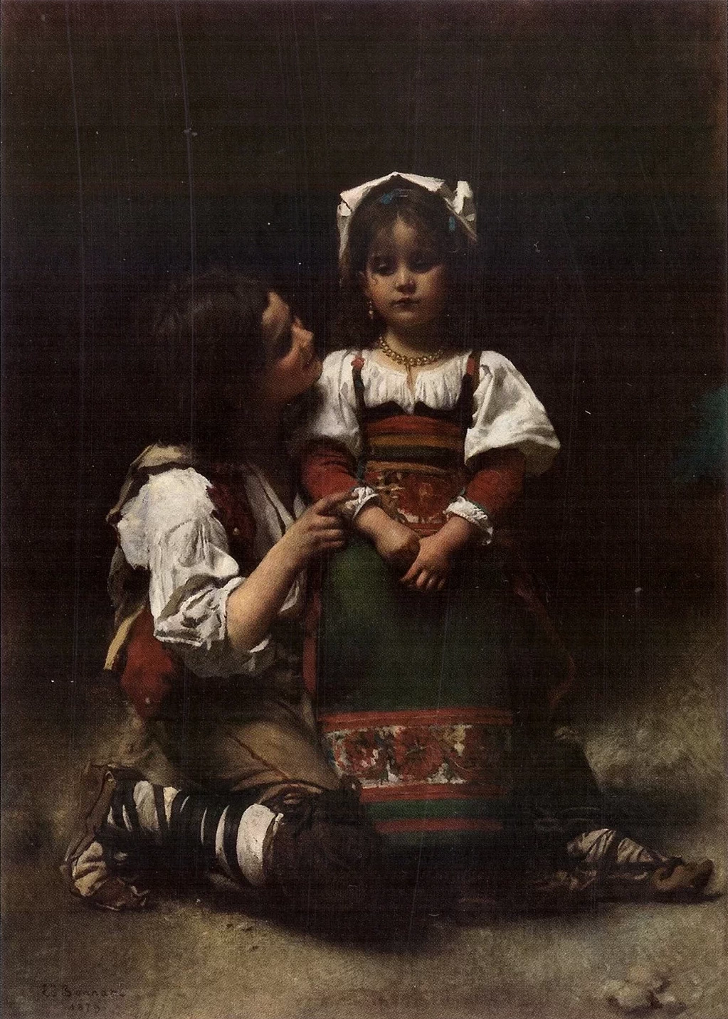 Léon Bonnat - Non piangere, Musée des beaux, arts de Mulhouse